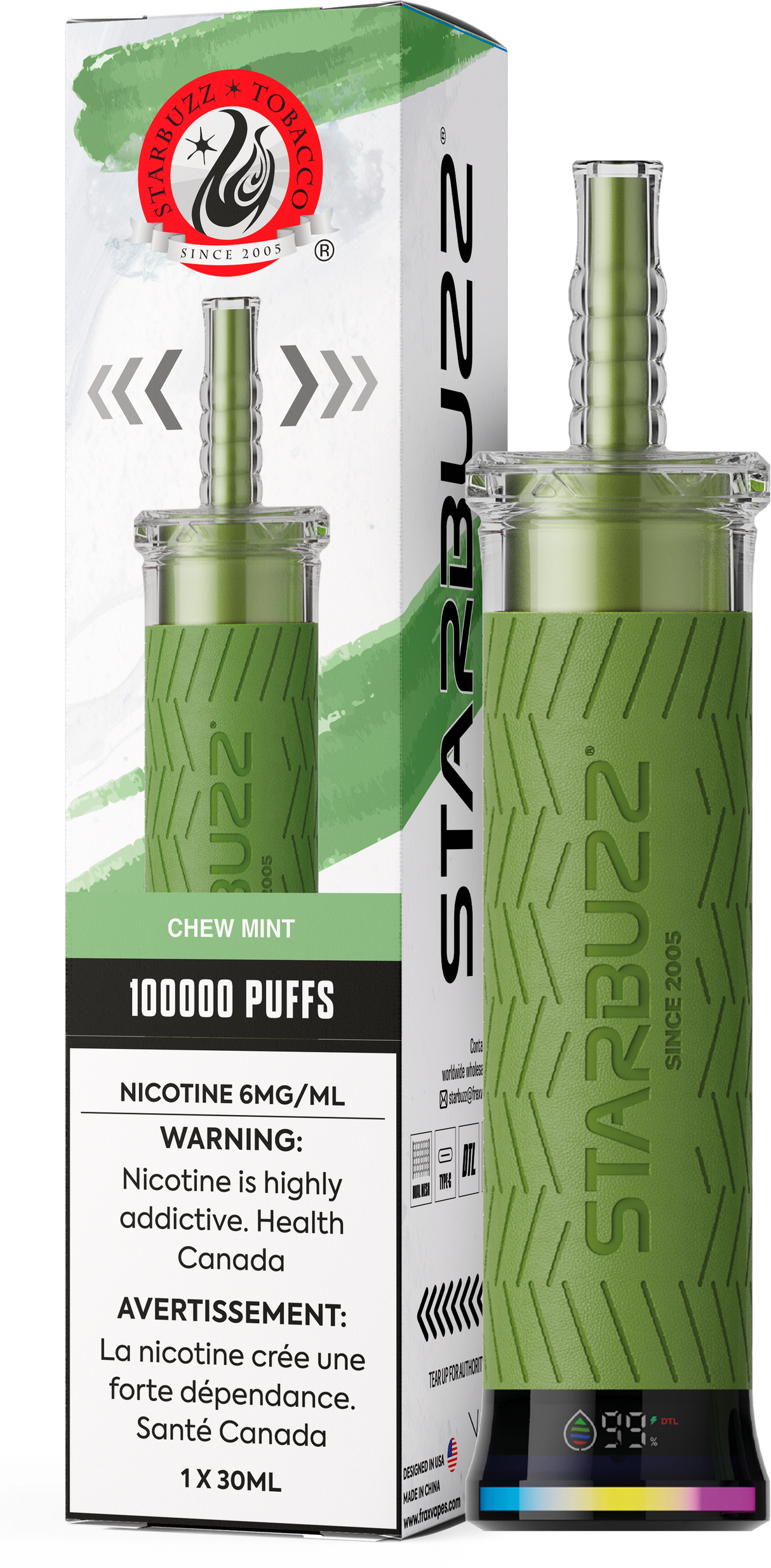 STARBUZZ Vape - Chew Mint