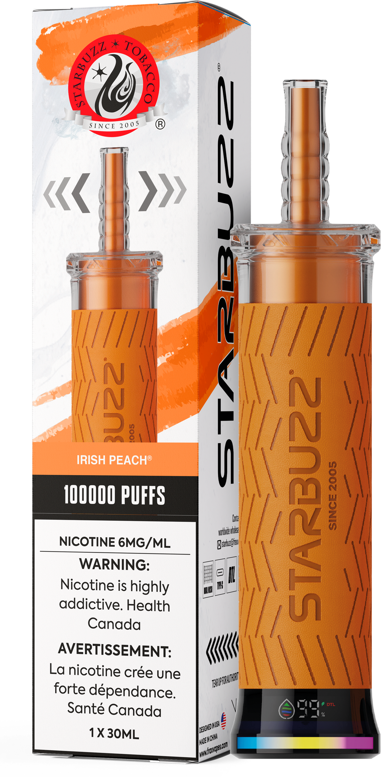 STARBUZZ Vape - Irish Peach