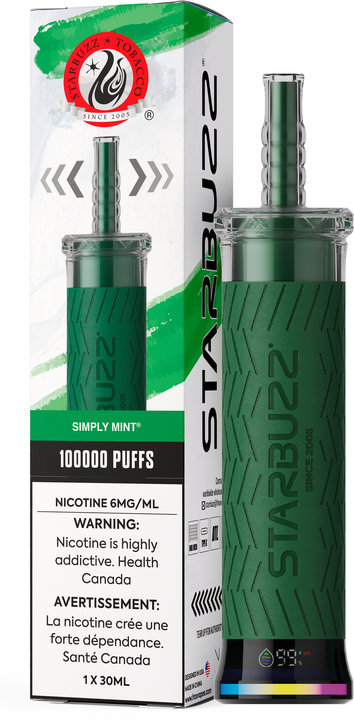 STARBUZZ Vape - Simply Mint