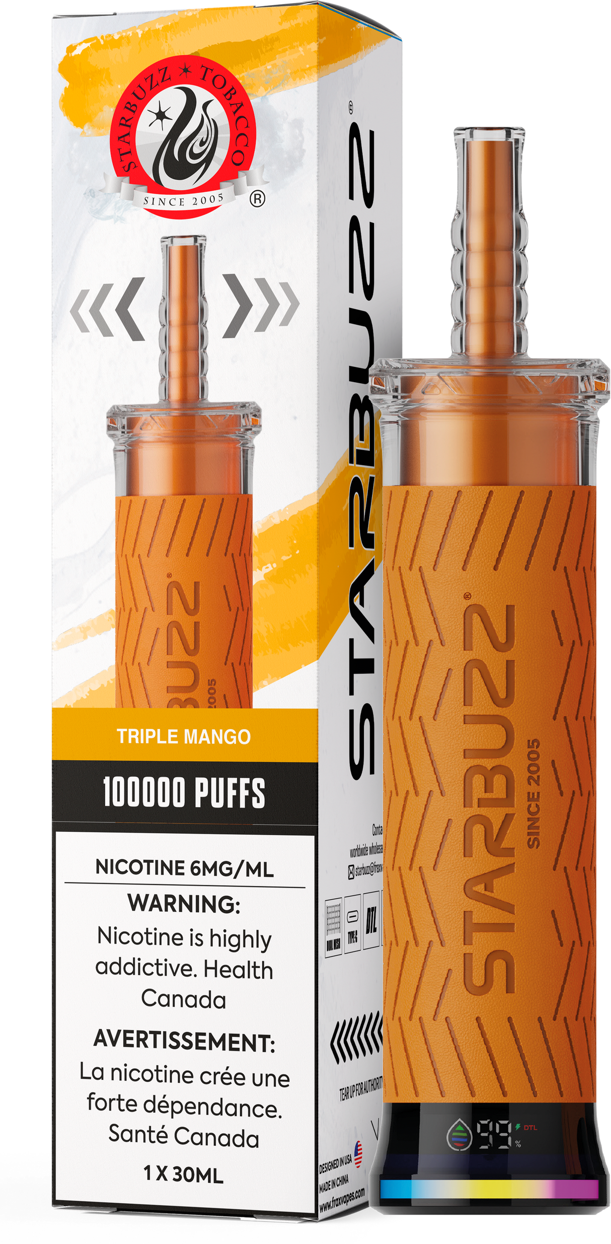 STARBUZZ Vape - Triple Mango