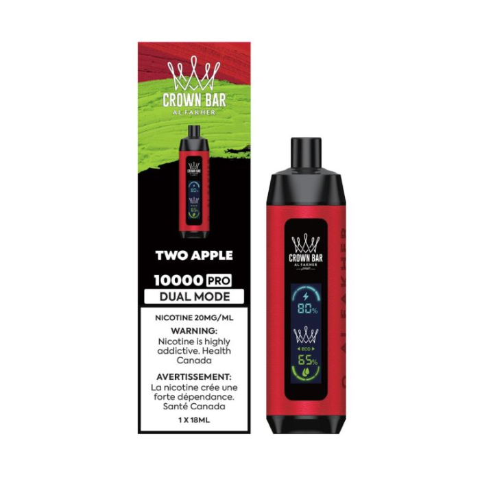 Two Apple - AL FAKHER Crown Bar Disposable Vape 10000