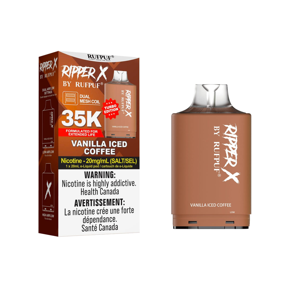 Ripper X Pods by RufPuf - All Flavours – Best Vape Deals