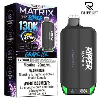 Ripper Matrix 130K disposable vape collection