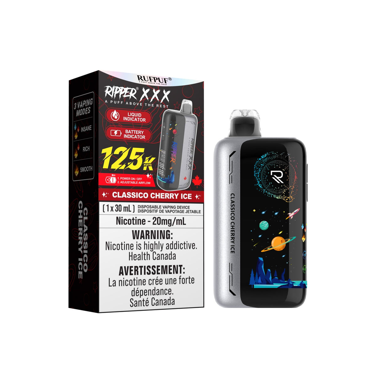 Ripper XXX | 125k Disposable Vape | 30mL – Best Vape Deals