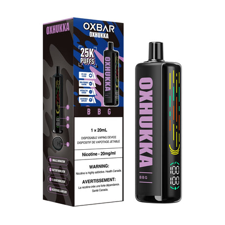 BBG OXBAR OXHUKKA 25000 Puffs Disposable Vape 20ml