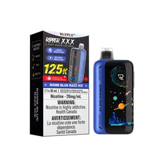 Bomb Blue Razz Ice Ripper XXX 125K disposable vape