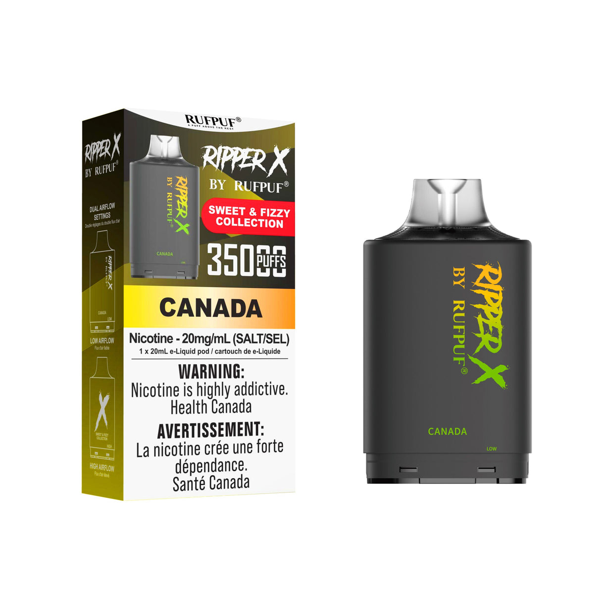 Canada - Ripper X 35K Turbo Pod 35,000 Puffs