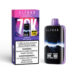 Grape Ice ELFBAR 70K Puffs Disposable Vape