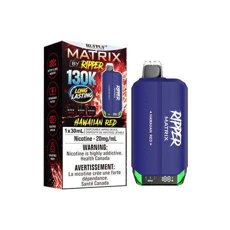 Hawaiian Red Ripper Matrix 130K Disposable Vape