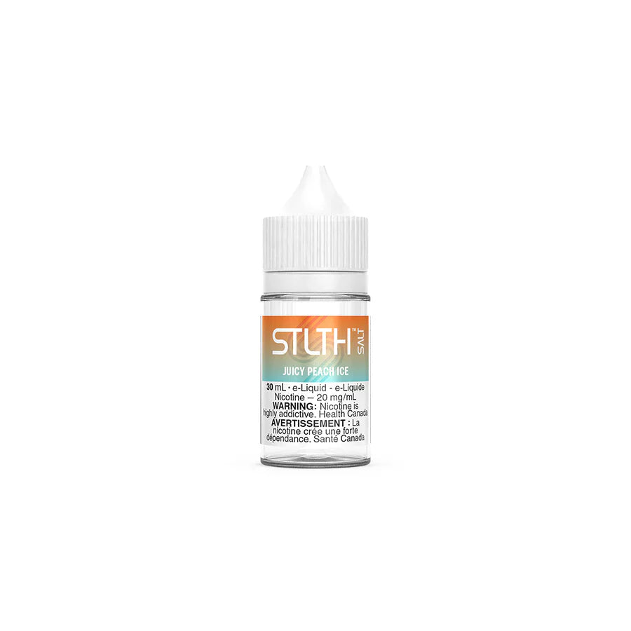 Juicy Peach Ice - STLTH Vape Juice Salt Nic E-Liquid 30ml