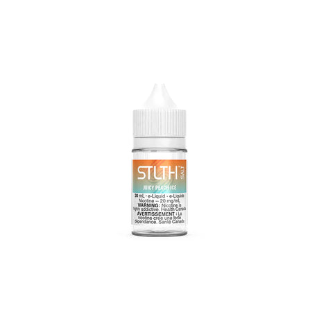 Juicy Peach Ice - STLTH Vape Juice Salt Nic E-Liquid 30ml