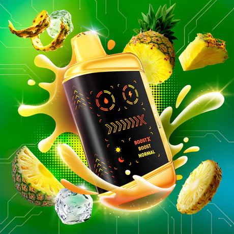 Kraze Mega X 48K Puff Disposable Vape.Tangy Pineapple Ice