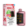Kraze Mega X 48K Puff Disposable Vape.Tangy Strawberry Watermelon G Ice
