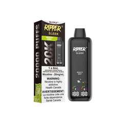 Mighty Mint Ripper 20K Sleek Disposable Vape by RufPuf 20000 puffs disposable vape