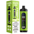 Khalifa Bar by Ripper Mint flavour - pure, refreshing mint with up to 40,000 puffs of premium hookah vaping.