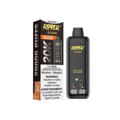 Mountain Citrus Raspberry Ripper 20K Sleek Disposable Vape by RufPuf 20000 puffs disposable vape