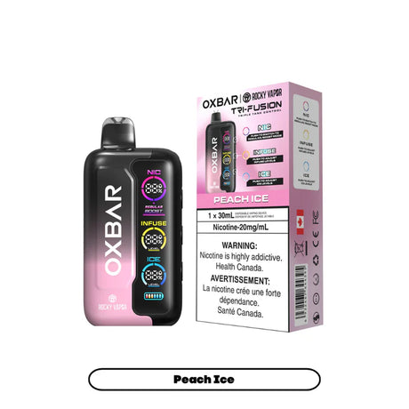 Strawberry Ice Oxbar Tri Fusion 30K disposable vape