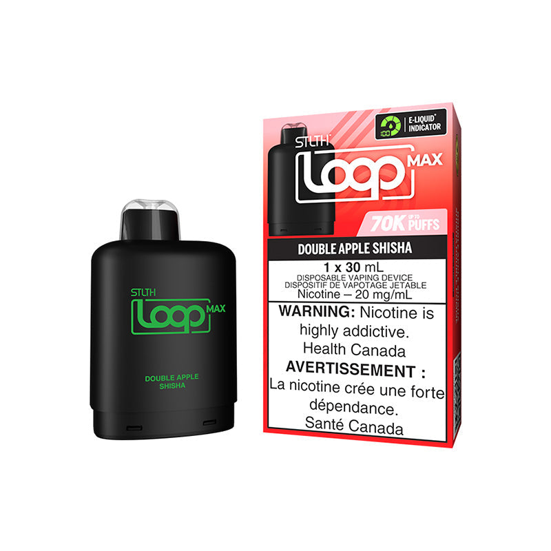 STLTH LOOP MAX Pod 70k - Double Apple Shisha