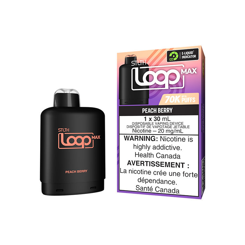 STLTH LOOP MAX Pod 70k - Peach Berry