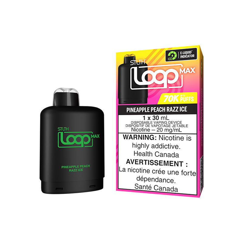 STLTH LOOP MAX Pod 70k - Pineapple Peach Razz Ice