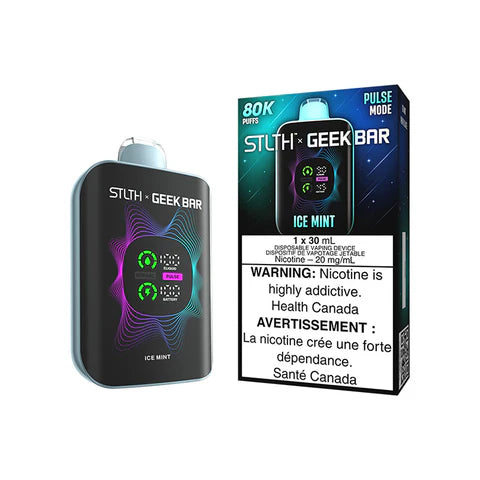 Ice Mint STLTH X GEEK BAR 80K disposable vape