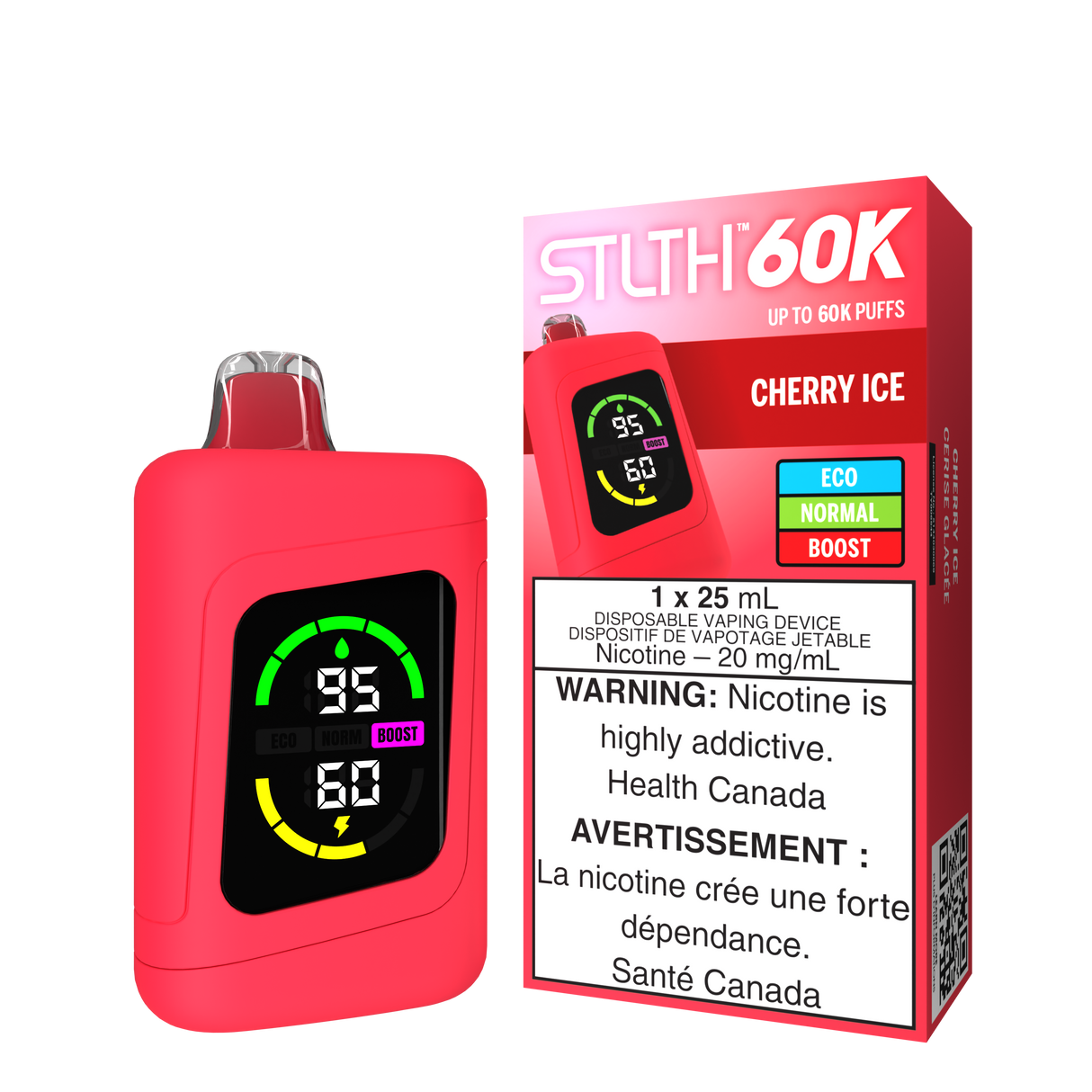 CHERRY ICE - STLTH 60K DISPOSABLE