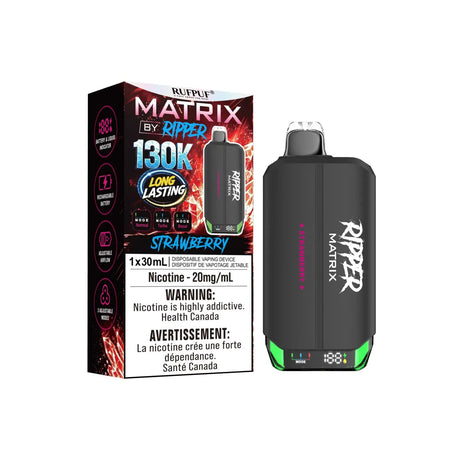 Strawberry Ripper Matrix 130K Disposable Vape