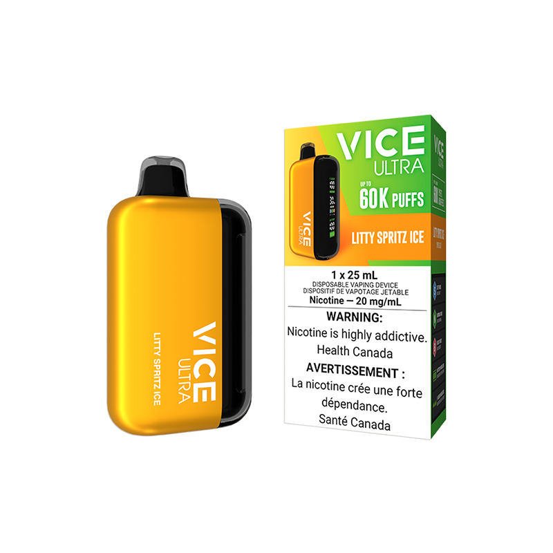 VICE ULTRA Disposable Vape 60K - Litty Spritz Ice Flavour