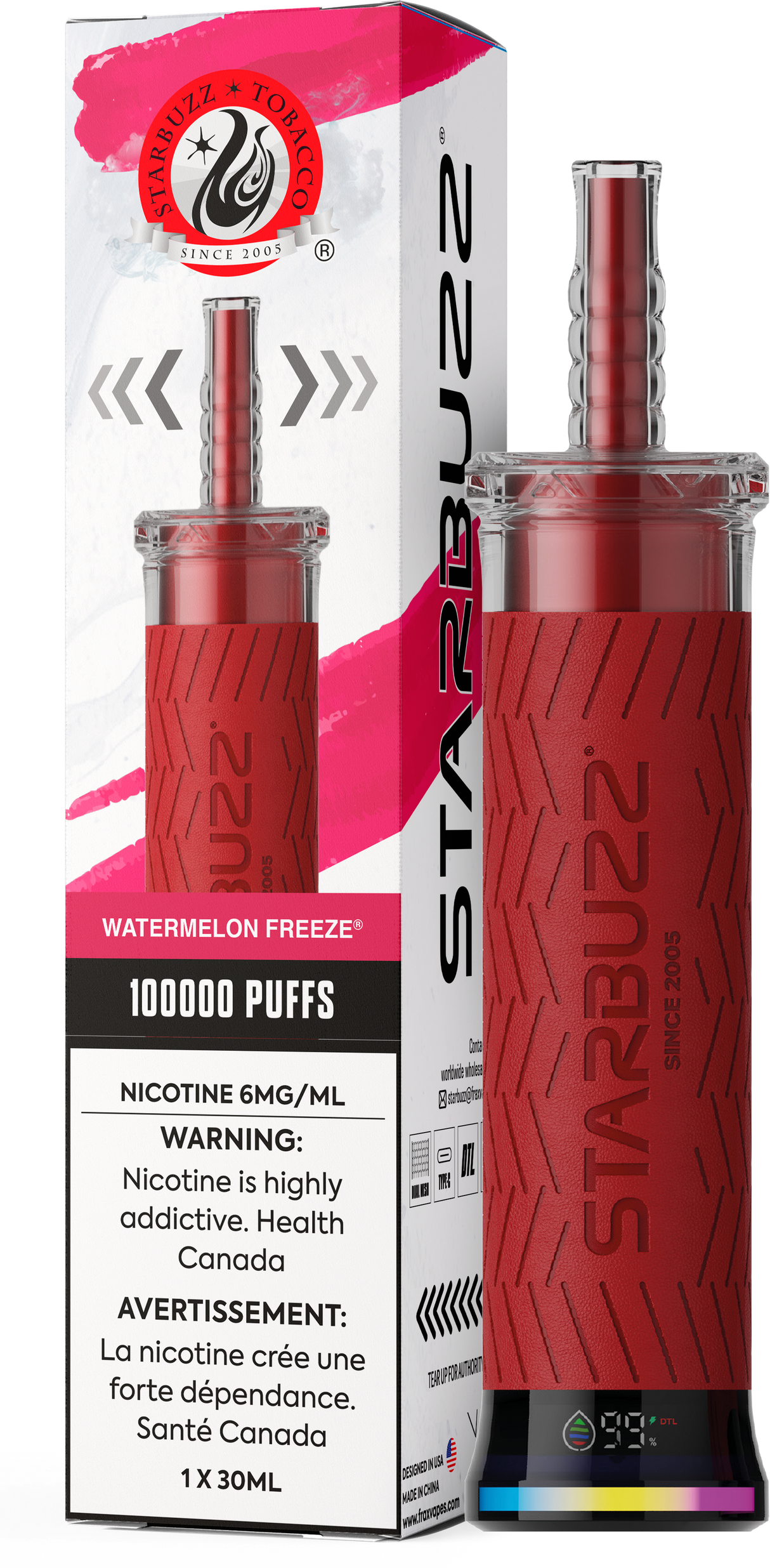 STARBUZZ Vape - Watermelon Freeze