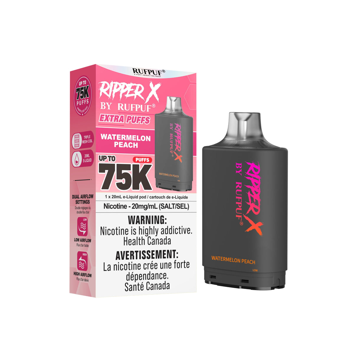 Watermelon Peach - Ripper X 75k Turbo Pod