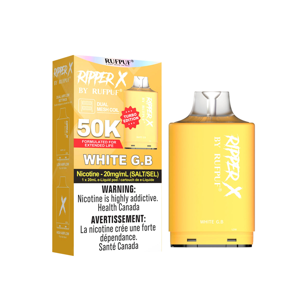 White G.B - Ripper X Pod 75k Turbo