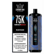 Blue Razz AL FAKHER Crown Bar Disposable Vape 75000 puff disposable vape