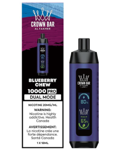 Blueberry Chew  PRO - AL FAKHER Crown Bar Disposable Vape 10000