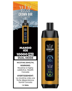 Mango Ice - AL FAKHER Crown Bar 10K Disposable Vape