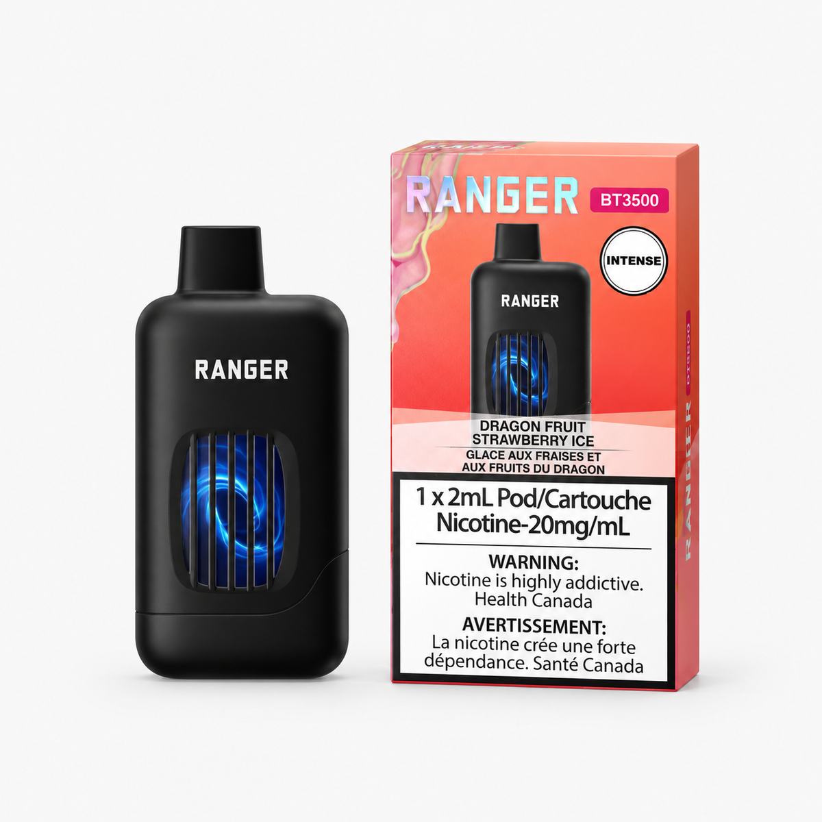 Dragon Fruit Strawberry Ice OVNS Ranger Intense 3500
