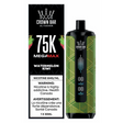 Watermelon Kiwi AL FAKHER Crown Bar Disposable Vape 75000 puff disposable vape